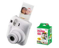 Aparat natychmiastowy Fujifilm Instax Mini 12 biały + wkłady (20 zdjęć)